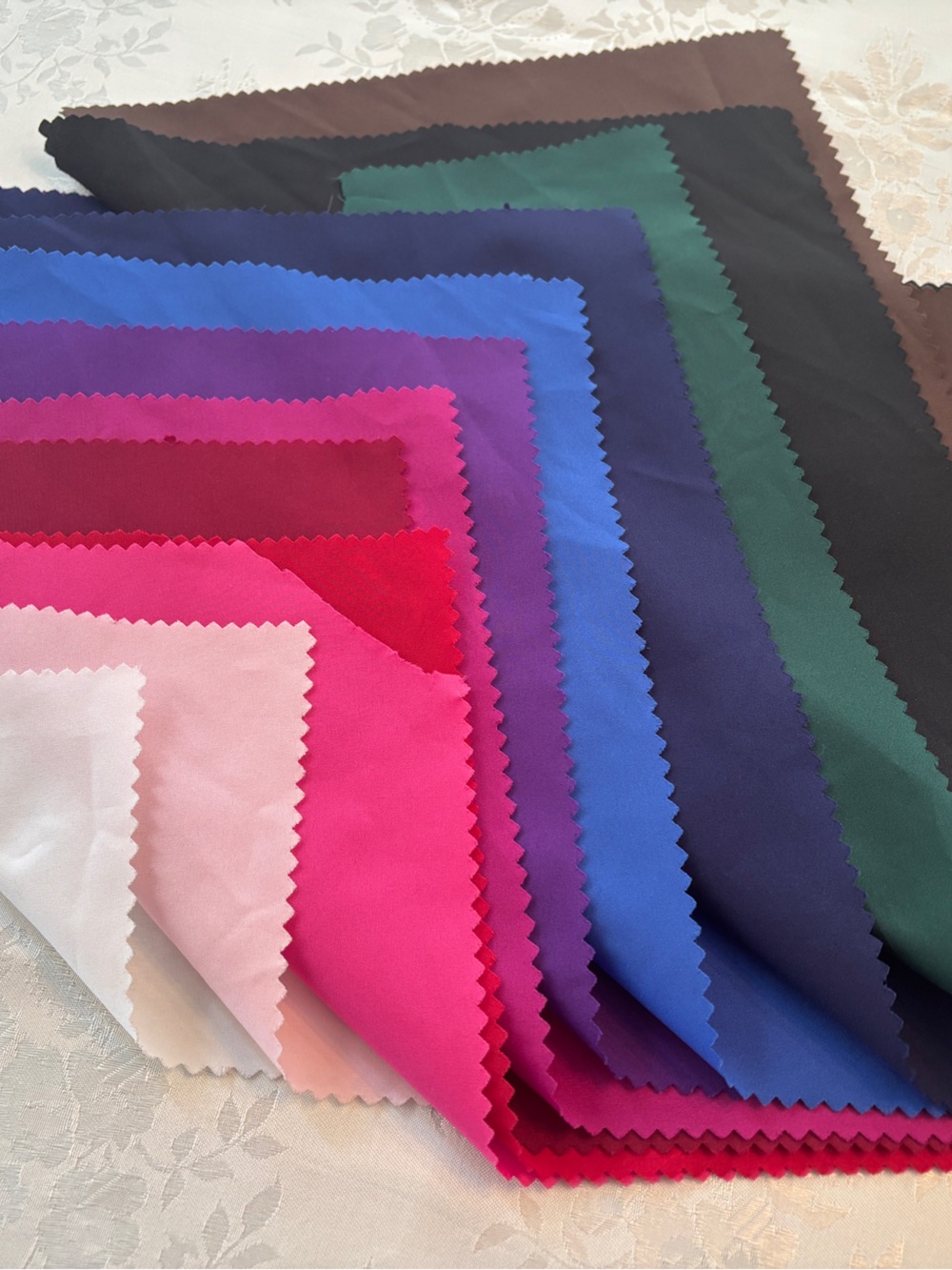 Beauticontrol Winter Color Analysis Drapes Vibrant And Accurate Twelve 10” x 17